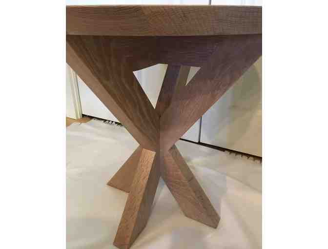 Beautiful one-of-a-kind side table by Huston & Company