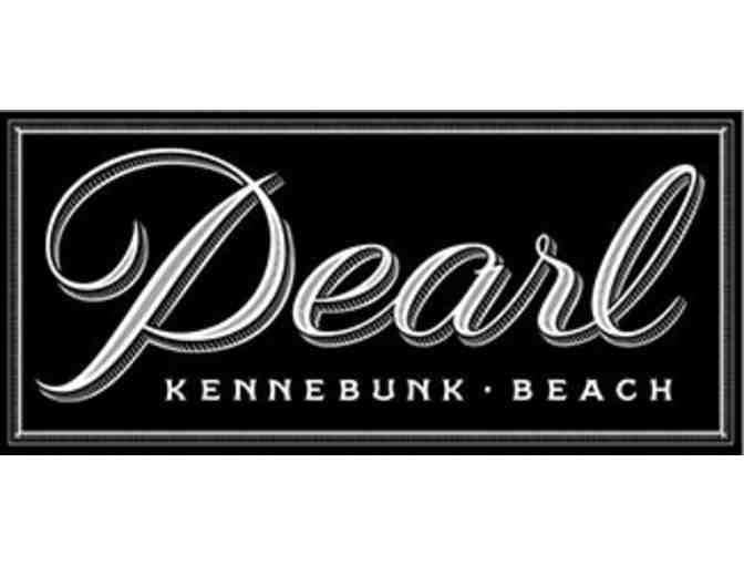 $125 Gift Certificate to Pearl Kennebunk Beach and Lobster Rolls & Blueberry Pie Book