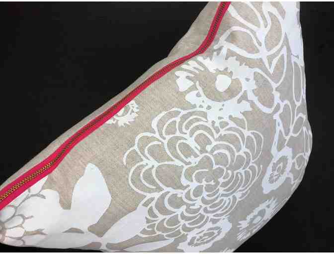 Erin Flett Floral Garden Linen Pillow Set donated by Daytrip Society