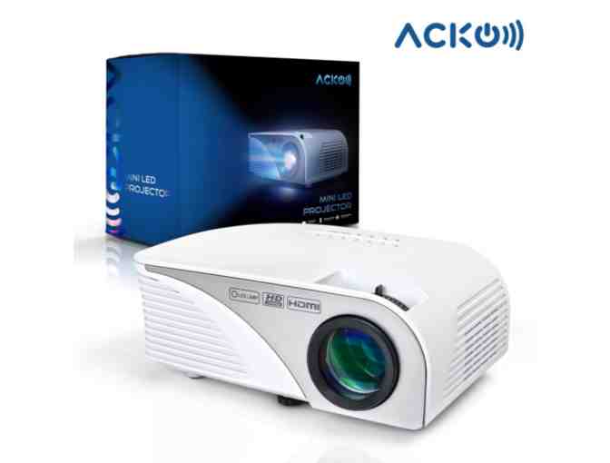 ACKO Mini LED Projector donated by Southern Maine Health Care