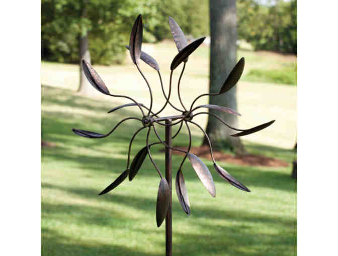 Twirler Metal Kinetic Garden Wind Spinner donated by Digs, Divots & Dogs