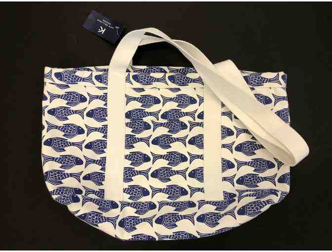 Fish Patterned Tote from Kate Nelligan Designs