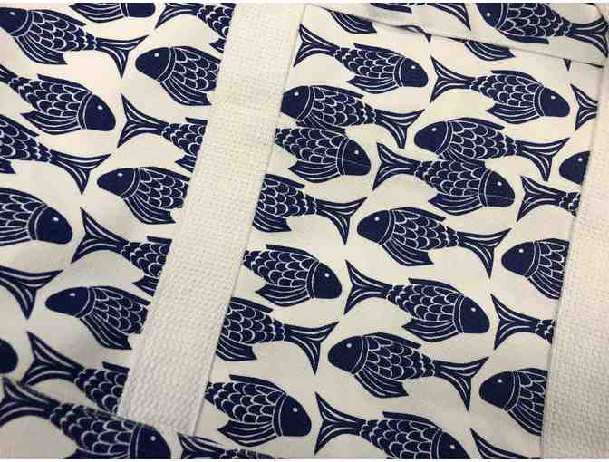 Fish Patterned Tote from Kate Nelligan Designs