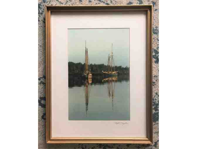 Signed Stephen Leighton framed photograph donated by Little River Antiques & Estate Sales