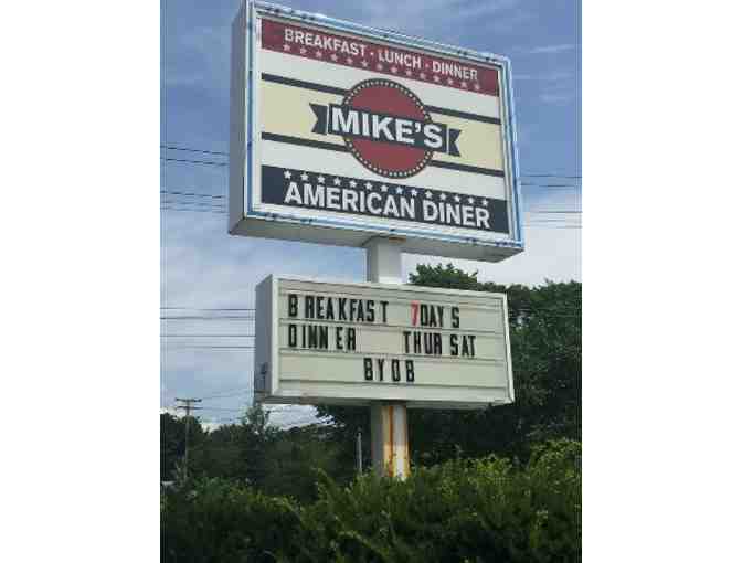 $50 Gift Certificate to Mike's American Diner