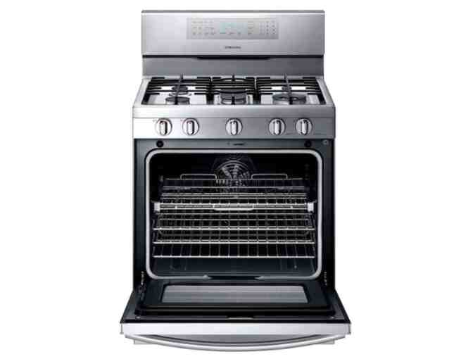 Samsung Gas Range with True Convection in Stainless Steel donated by Appliance Advantage