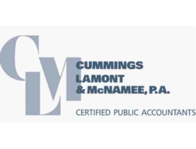 $100 gift card to Academe donated by Cummings, Lamont & McNamee