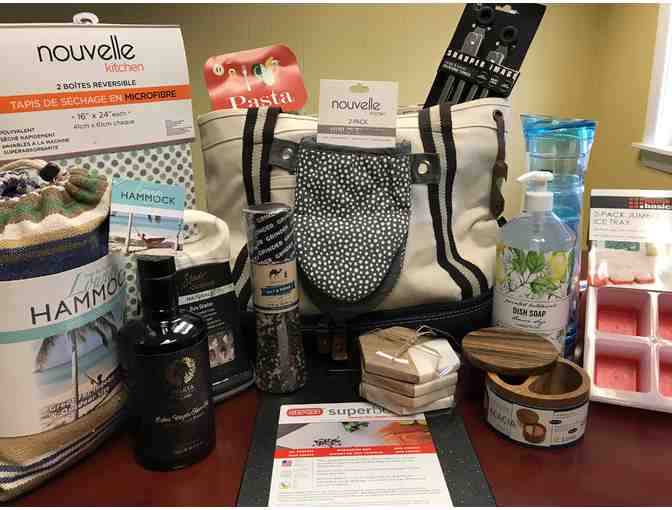Housewarming Tote Treats from Ronel J. Dubois Insurance