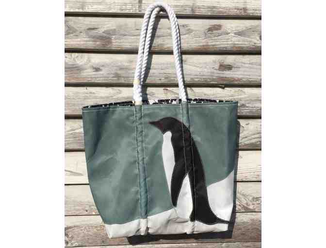 Sea Bag Penguin Tote donated by Kennebunkport Marina