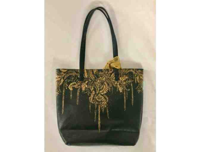 Eye-Catching Black and Gold Purse from Dannah
