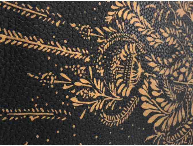 Eye-Catching Black and Gold Purse from Dannah