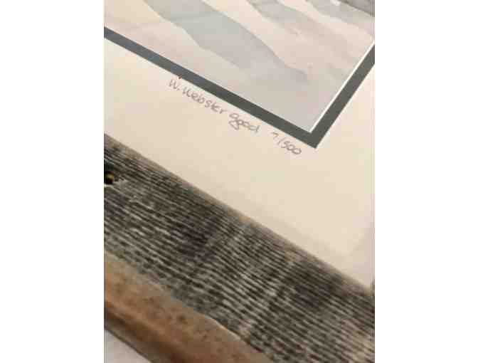 Framed Vinegar Hill watercolor print by Wendy Webster Good