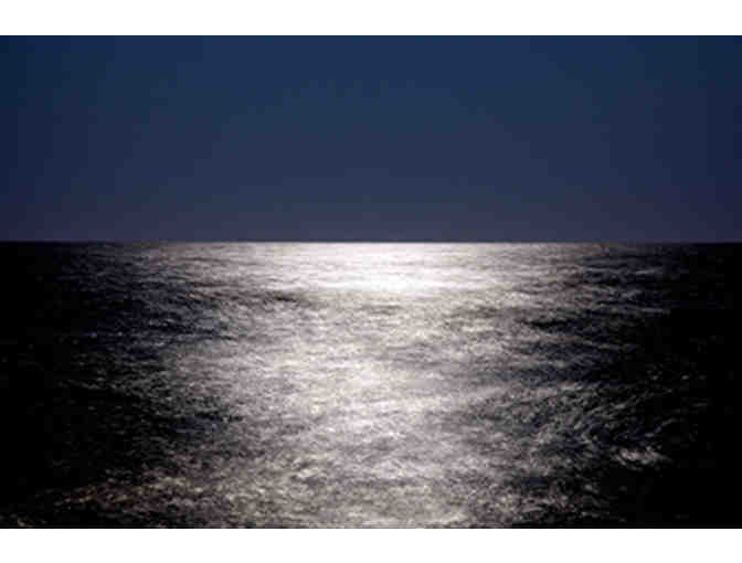 'Moon Over Atlantic' - by Chris Becker (matted and framed)