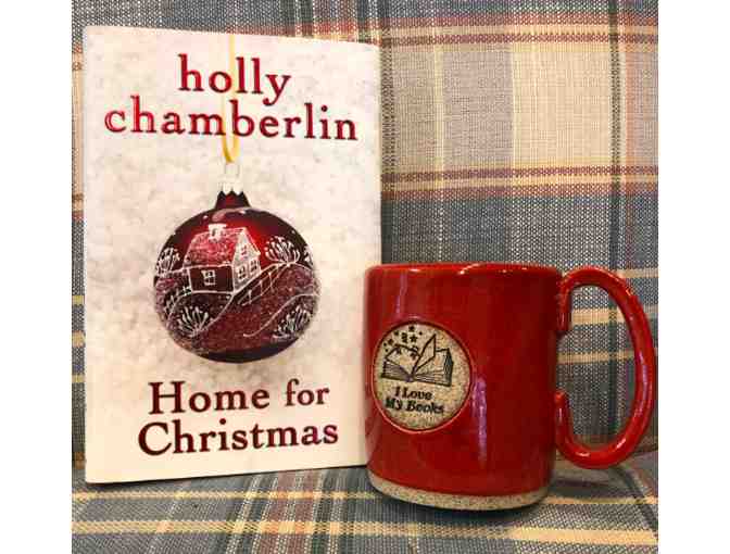 Home for Christmas first edition & mug donated by Fine Print Booksellers