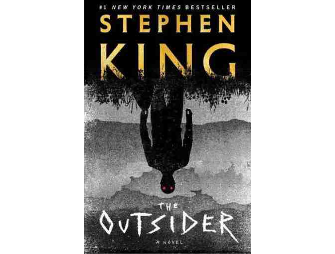 Stephen King's The Outsider first edition donated by Fine Print Booksellers