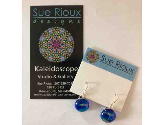 Silver & Stone Earrings from Sue Rioux Designs