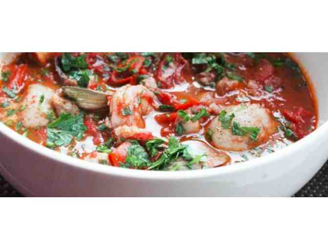 Scratch Soup, take and bake entree with baguette from Talula's ComforTable