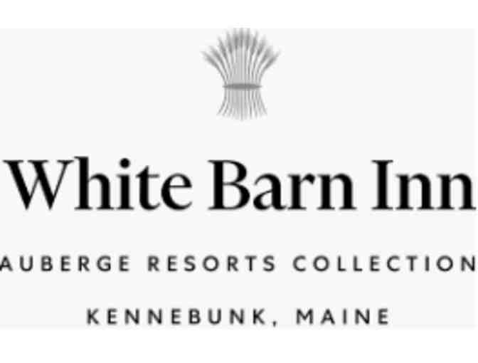 One night stay plus full breakfast for two at the White Barn Inn