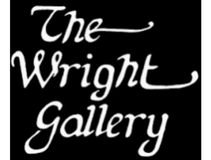 Regina Andrews gilded driftwood lamp from The Wright Gallery