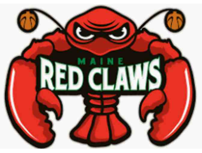 Four Front Row Tickets to the Red Claws for 12/29 donated by Norway Savings Bank