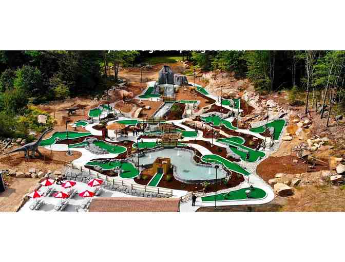 Raptor Falls Mini Golf player four pack