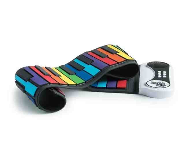 Rock & Roll It Rainbow Piano donated by Toys in the Attic
