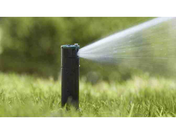 One zone of irrigation donated by Proscape Irrigation Systems