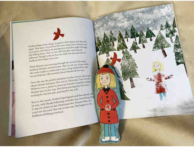 Maude and the Merry Christmas Tree & Doll donated by The Art-Coop at Sacred New Beginnings