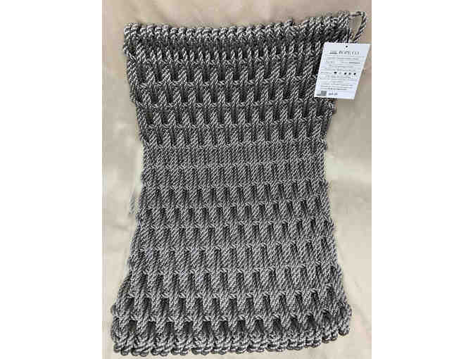 Gray Nautical Rope Mat donated from Dock Square Emporium