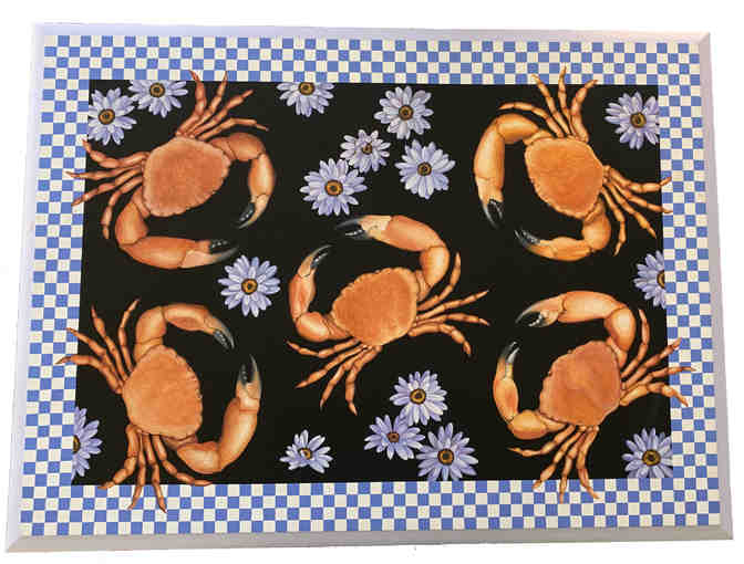 Painted card table donated by Arundel Farm Gallery