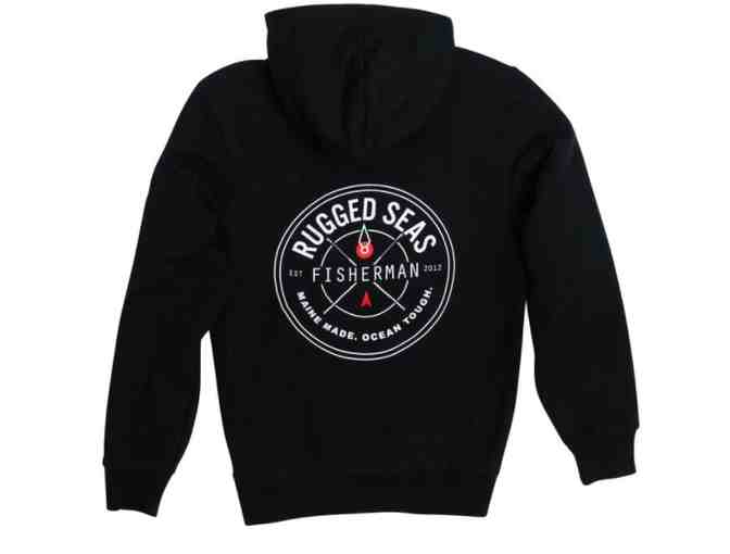 Rugged Seas black sweatshirt (XL) from Beach Grass