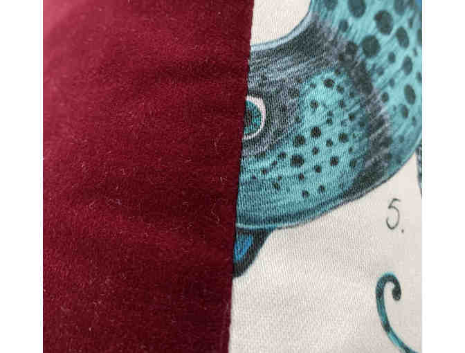 Custom Pillow donated by Cloth Interiors