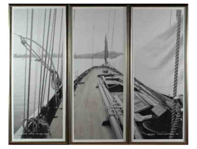 Triptych: The Deck of the Galatea Courtesy of Saltwater Home