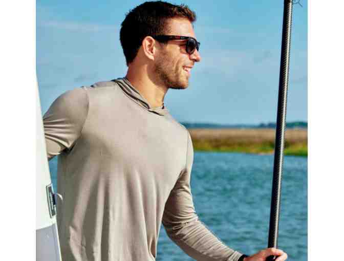 Men's Bamboo Lightweight Shore Hoody donated by Chicks Marina