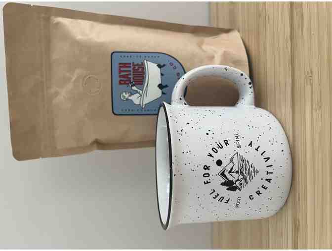 Mug and Coffee courtesy of Port + Pine Creative