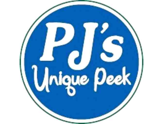 50 Gift Card to PJ's Unique Peek