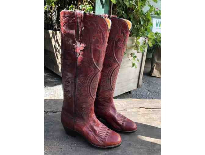 Katharine Ross Boots (Red)