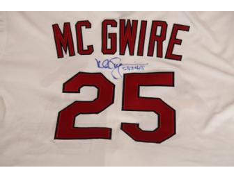 Mark McGwire Autographed Jersey