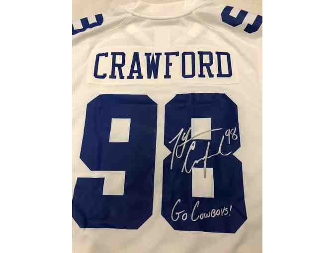 Ty Crawford Autographed Jersey and Dallas Cowboys Gear