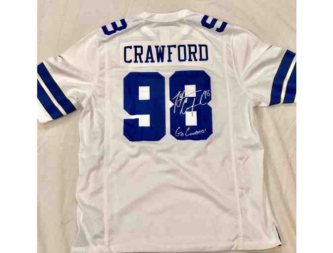 Ty Crawford Autographed Jersey and Dallas Cowboys Gear
