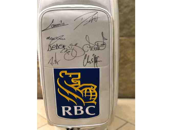 Autographed RBC Golf Bag