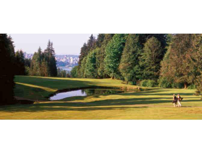 Capilano Golf and Country Club four-some