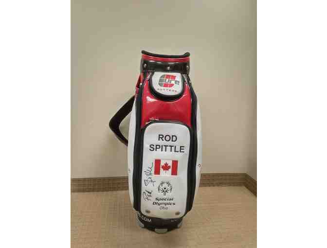 Rod Spittle Autographed Tour Bag