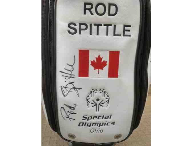 Rod Spittle Autographed Tour Bag