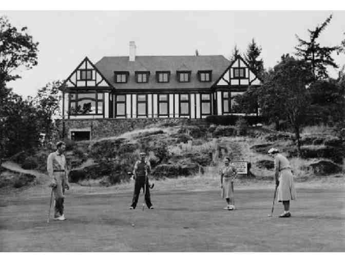 Royal Colwood Golf Club four-some