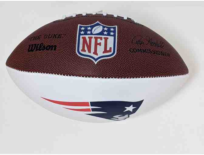 Devin McCourty Autographed New England Patriots Football