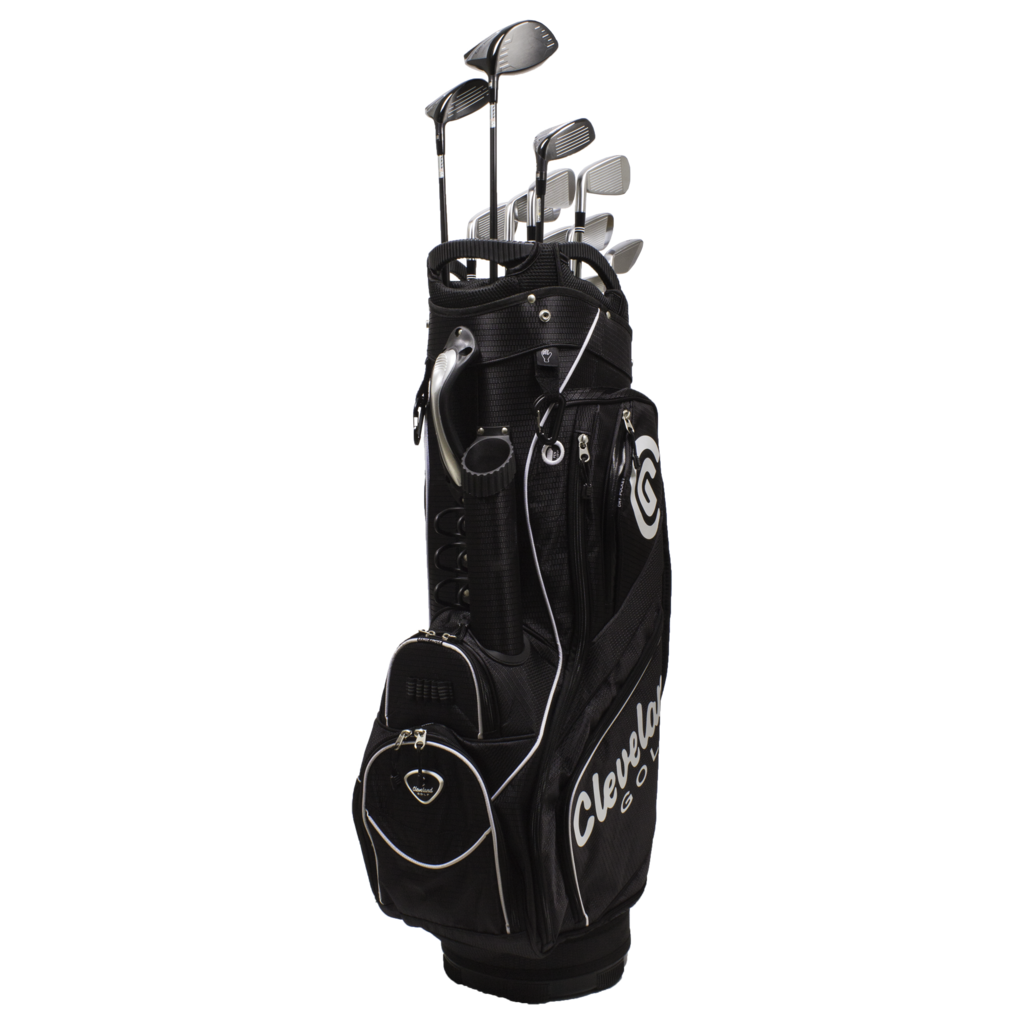 Cleveland Golf Clubs and Bag