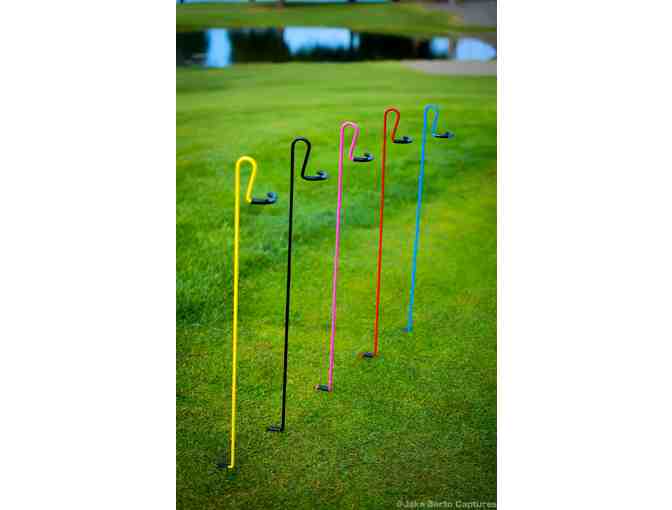 Floating Golf Green & StepKick Caddy