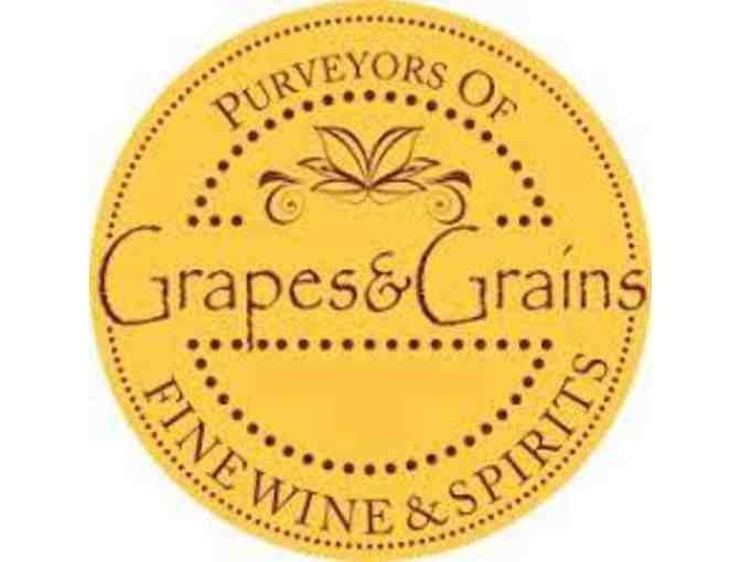 Grapes and Grains Gift Basket