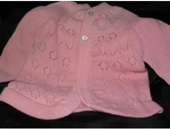 Hand-Knitted Baby Sweater